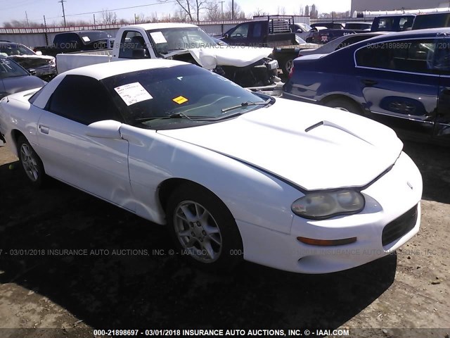 2G1FP22GX22131698 - 2002 CHEVROLET CAMARO Z28 WHITE photo 1