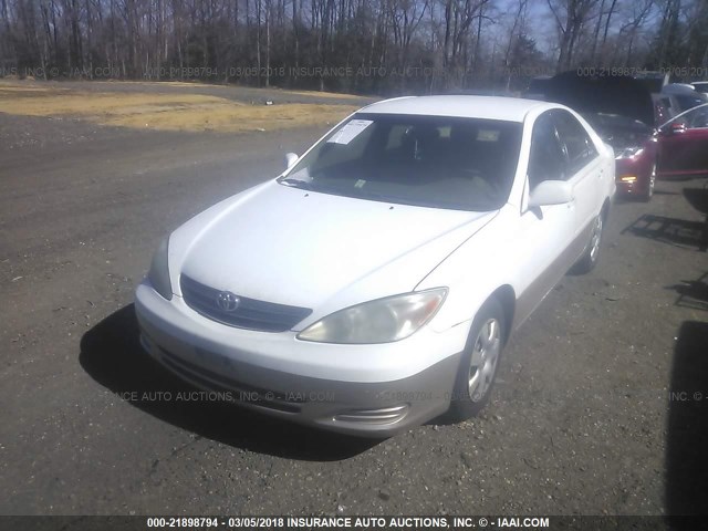 4T1BE32K83U183750 - 2003 TOYOTA CAMRY LE/XLE/SE თეთრი ფოტო 2