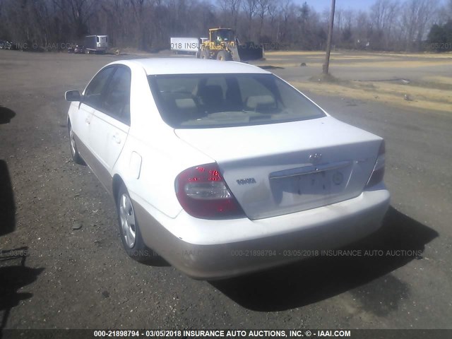 4T1BE32K83U183750 - 2003 TOYOTA CAMRY LE/XLE/SE თეთრი ფოტო 3