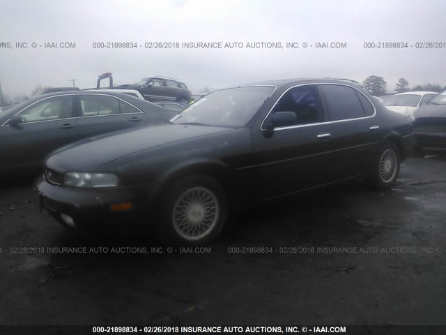 JNKAY21D2VM502839 - 1997 INFINITI J30 BLACK photo 2