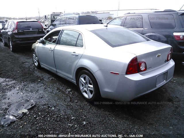 1G1ZB5EB5A4139925 - 2010 CHEVROLET MALIBU LS 银色 照片 3