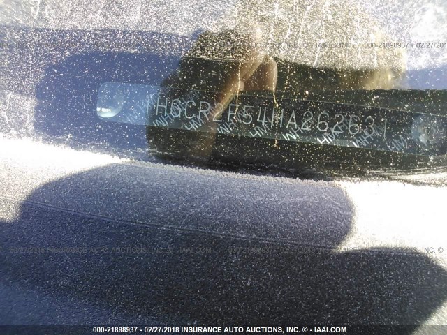 1HGCR2F54HA262631 - 2017 HONDA ACCORD SPORT ლურჯი ფოტო 9