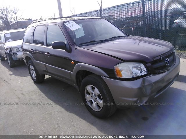 4F2YU08151KM37390 - 2001 MAZDA TRIBUTE LX/ES 勃艮第红 照片 1