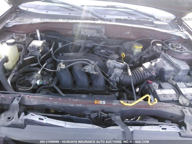 4F2YU08151KM37390 - 2001 MAZDA TRIBUTE LX/ES 勃艮第红 照片 10