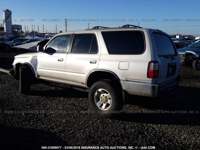 JT3HN86R3T0013357 - 1996 TOYOTA 4RUNNER SR5 SILVER photo 3