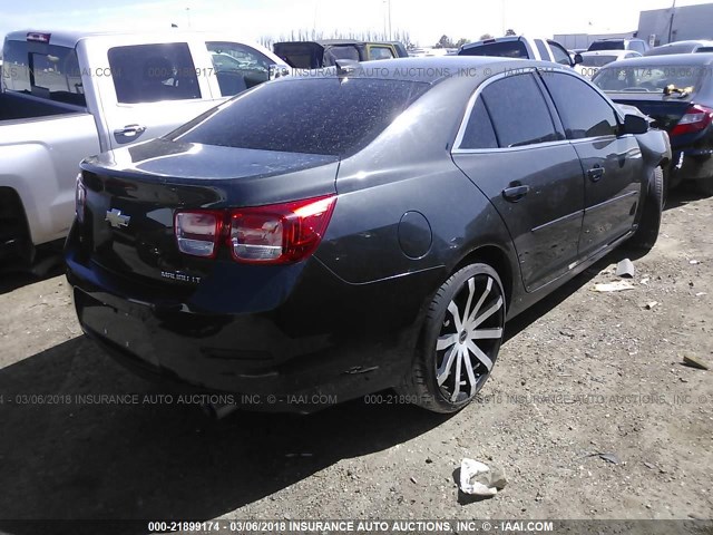 1G11C5SL4FF343134 - 2015 CHEVROLET MALIBU 1LT GRAY photo 4