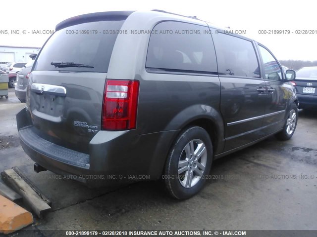 2D4RN6DX2AR379029 - 2010 DODGE GRAND CARAVAN CREW GRAY photo 4