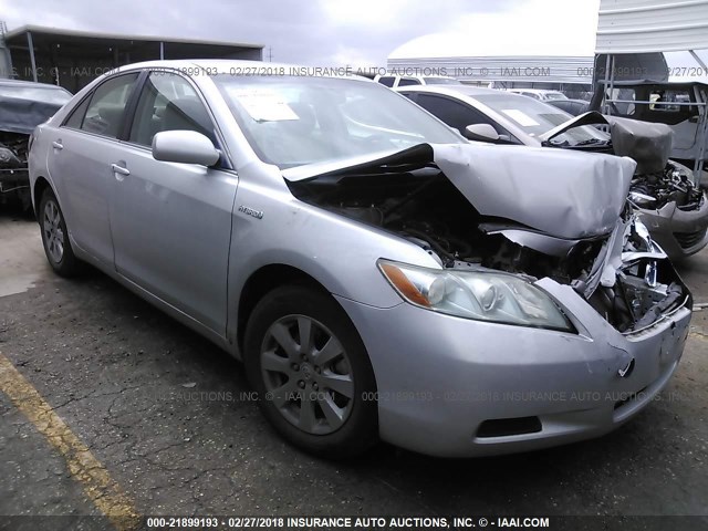 4T1BB46K67U027950 - 2007 TOYOTA CAMRY NEW GENERAT HYBRID SILVER photo 1