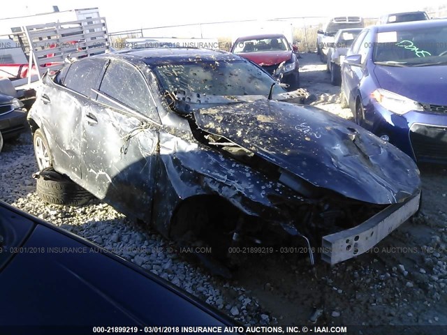 JTHBE262572011555 - 2007 LEXUS IS 350 GRAY photo 1