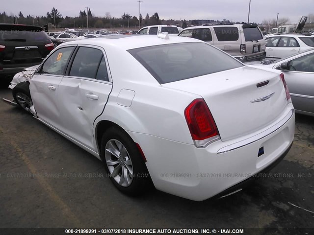 2C3CCAAG4FH853239 - 2015 CHRYSLER 300 LIMITED WHITE photo 3