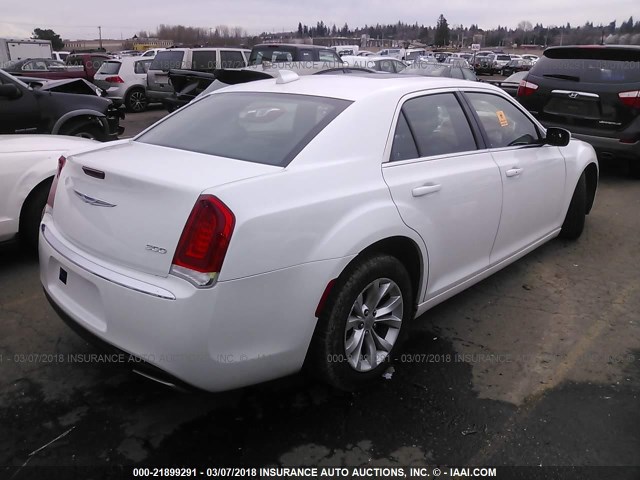 2C3CCAAG4FH853239 - 2015 CHRYSLER 300 LIMITED WHITE photo 4