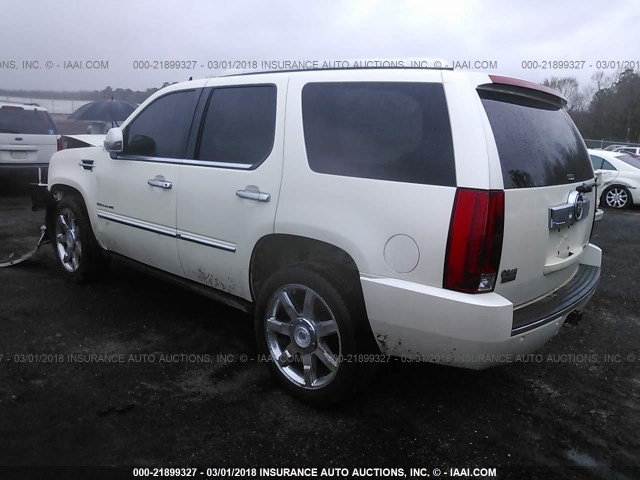 1GYUCCEF3AR159979 - 2010 CADILLAC ESCALADE PREMIUM WHITE photo 3