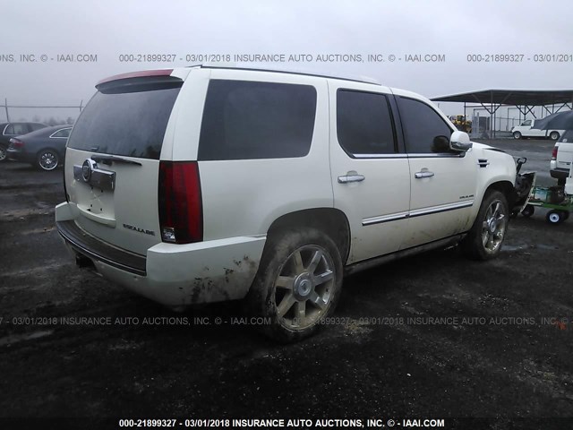 1GYUCCEF3AR159979 - 2010 CADILLAC ESCALADE PREMIUM WHITE photo 4