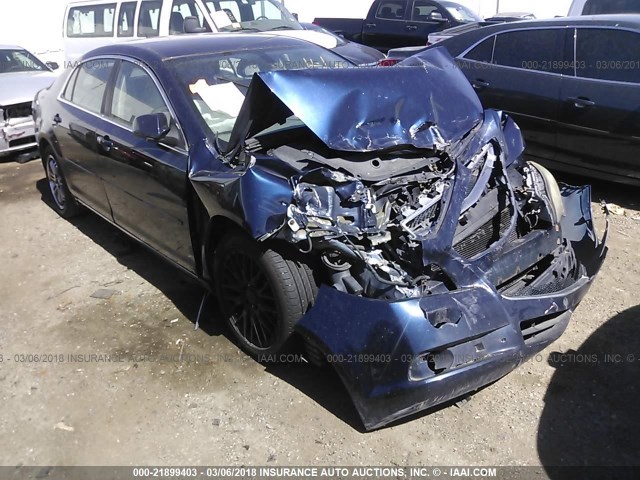 1G1ZH57B98F214443 - 2008 CHEVROLET MALIBU 1LT 蓝色 照片 1
