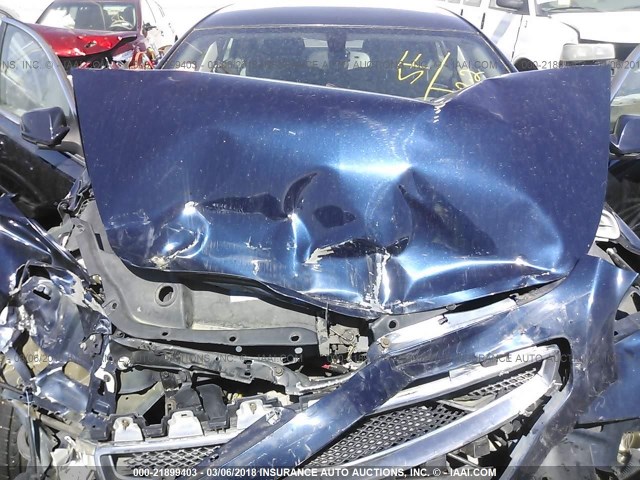 1G1ZH57B98F214443 - 2008 CHEVROLET MALIBU 1LT 蓝色 照片 10