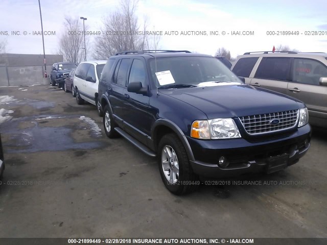 1FMZU83K93UB11436 - 2003 FORD EXPLORER XLT/XLT SPORT BLUE photo 1