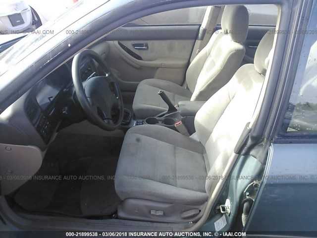 4S3BH675626636606 - 2002 SUBARU LEGACY OUTBACK AWP 绿色 照片 5
