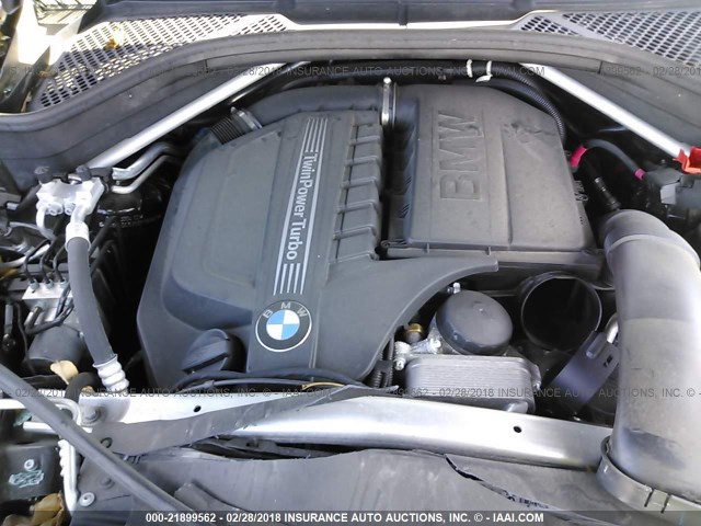 5UXKR0C57G0P19387 - 2016 BMW X5 XDRIVE35I BLACK photo 10