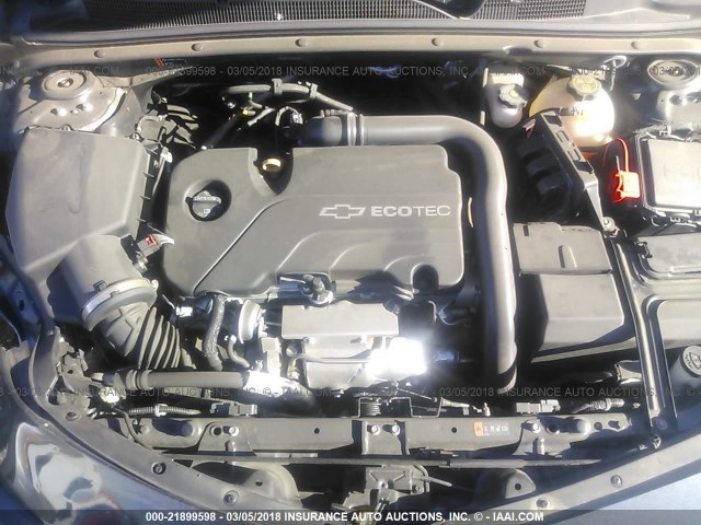 1G1ZB5ST0HF123367 - 2017 CHEVROLET MALIBU LS ნაცრისფერი ფოტო 10