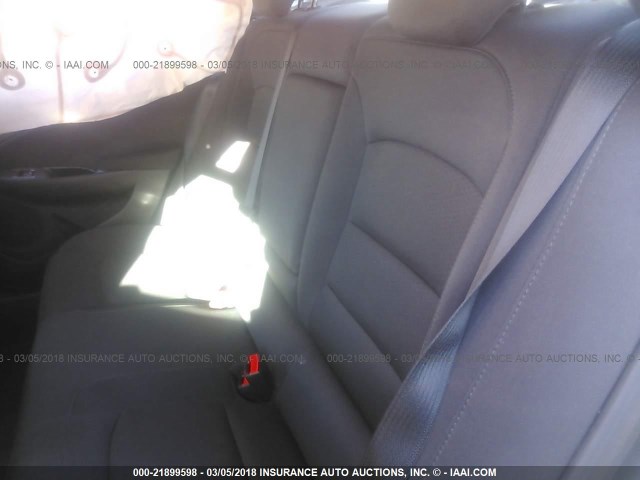 1G1ZB5ST0HF123367 - 2017 CHEVROLET MALIBU LS ნაცრისფერი ფოტო 8