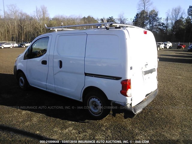 3N6CM0KN3FK720272 - 2015 NISSAN NV200 2.5S/2.5SV WHITE photo 3