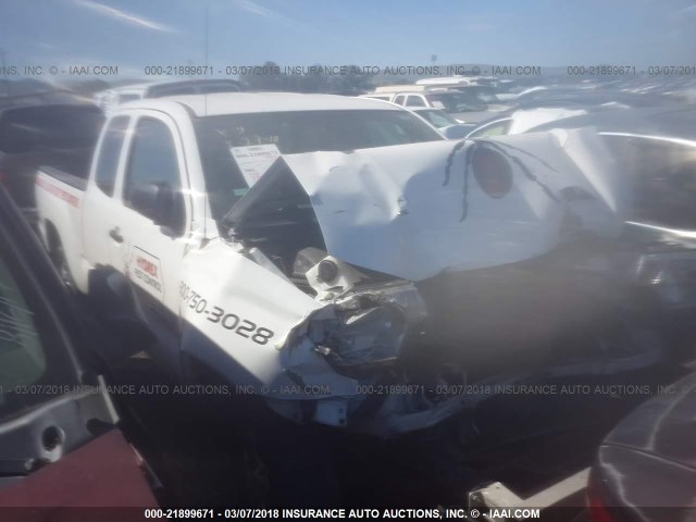 5TFTX4CN1EX044658 - 2014 TOYOTA TACOMA ACCESS CAB Weiß Foto 1