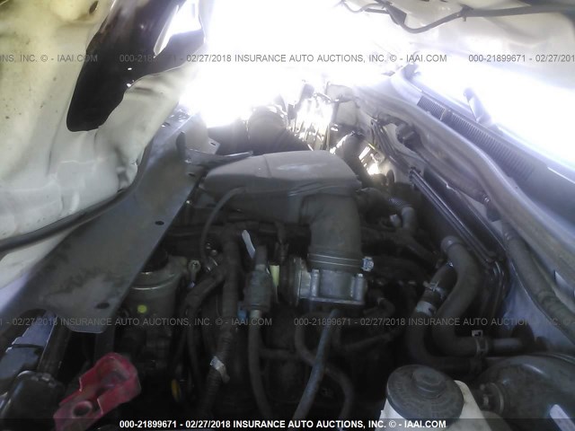 5TFTX4CN1EX044658 - 2014 TOYOTA TACOMA ACCESS CAB Weiß Foto 10