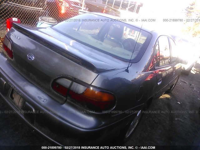 1G1NE52J416198969 - 2001 CHEVROLET MALIBU LS 深棕色 照片 4