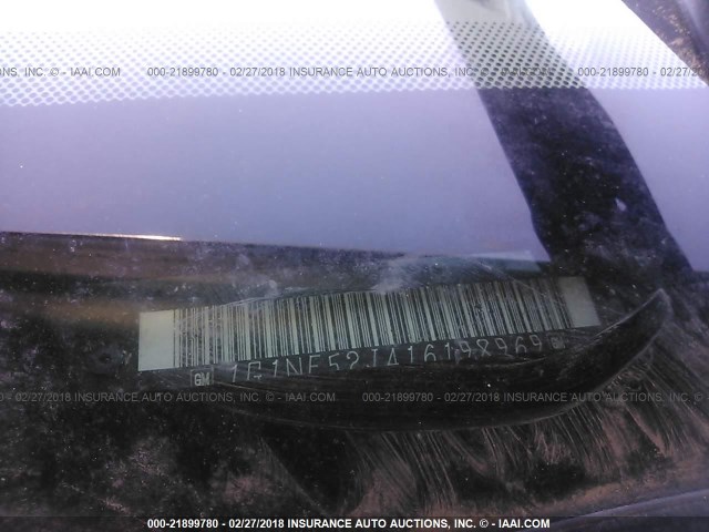 1G1NE52J416198969 - 2001 CHEVROLET MALIBU LS 深棕色 照片 9