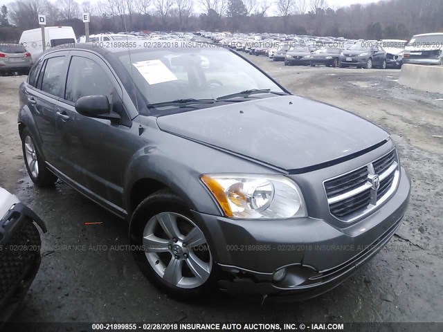 1C3CDWDAXCD532400 - 2012 DODGE CALIBER SXT GRAY photo 1