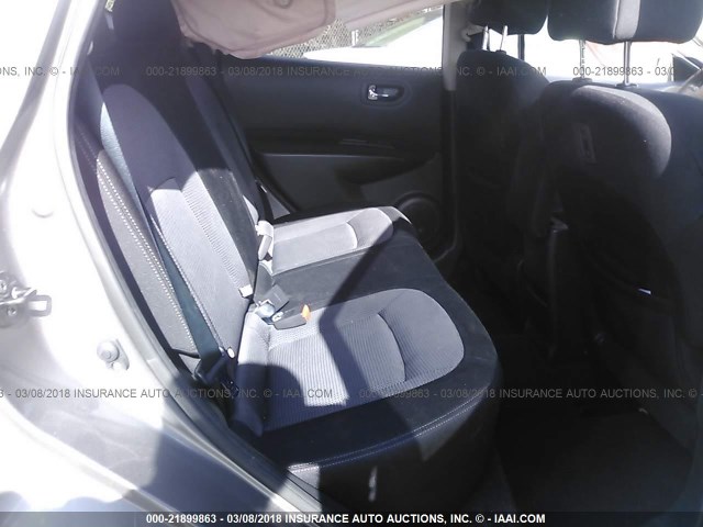 JN8AS5MTXCW251940 - 2012 NISSAN ROGUE S/SV GRAY photo 8