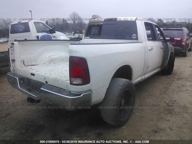 3C6UR5DL3EG242994 - 2014 RAM 2500 SLT WHITE photo 4