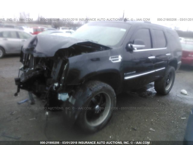 1GYFK63807R199527 - 2007 CADILLAC ESCALADE LUXURY შავი ფოტო 2