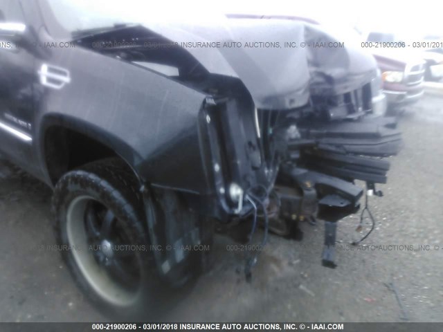 1GYFK63807R199527 - 2007 CADILLAC ESCALADE LUXURY შავი ფოტო 6