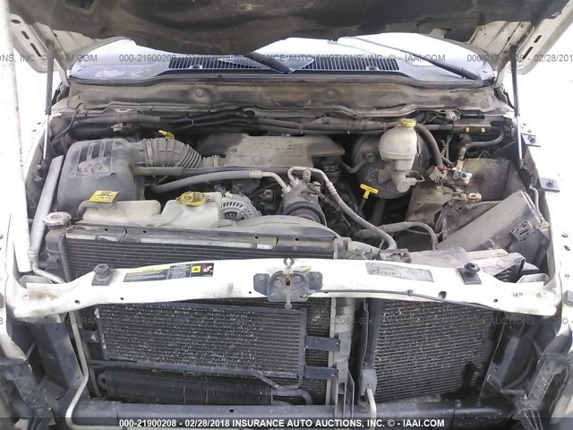 3D7KR28D06G273645 - 2006 DODGE RAM 2500 ST/SLT 白色 照片 10