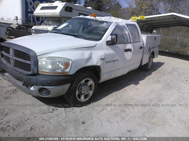 3D7KR28D06G273645 - 2006 DODGE RAM 2500 ST/SLT 白色 照片 2