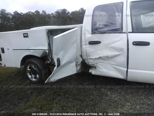 3D7KR28D06G273645 - 2006 DODGE RAM 2500 ST/SLT 白色 照片 6