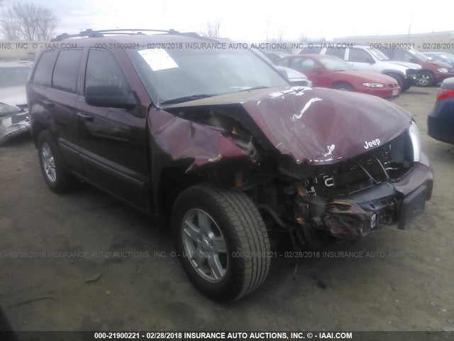 1J8GR48K67C564108 - 2007 JEEP GRAND CHEROKEE LAREDO/COLUMBIA/FREEDOM 栗色 照片 1