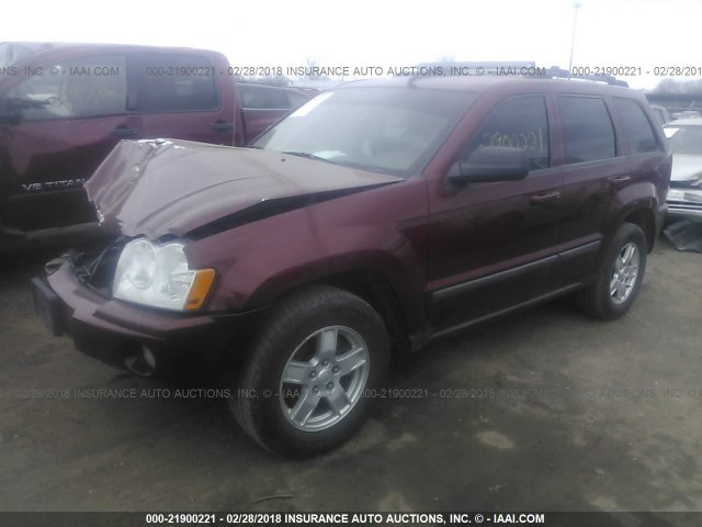 1J8GR48K67C564108 - 2007 JEEP GRAND CHEROKEE LAREDO/COLUMBIA/FREEDOM 栗色 照片 2