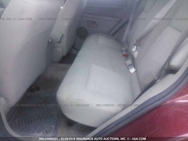 1J8GR48K67C564108 - 2007 JEEP GRAND CHEROKEE LAREDO/COLUMBIA/FREEDOM 栗色 照片 8