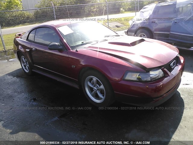 1FAFP42X23F445841 - 2003 FORD MUSTANG GT RED photo 1