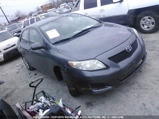 2T1BU4EE5AC369453 - 2010 TOYOTA COROLLA S/LE/XLE GRAY photo 1