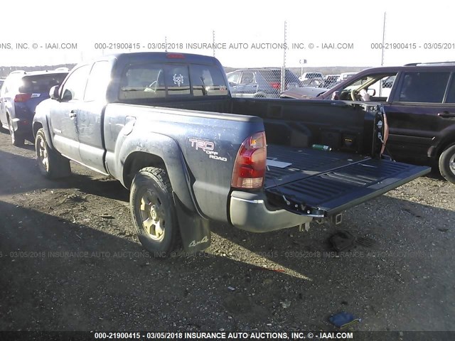 5TEUU42N98Z549830 - 2008 TOYOTA TACOMA ACCESS CAB Көк фото 3