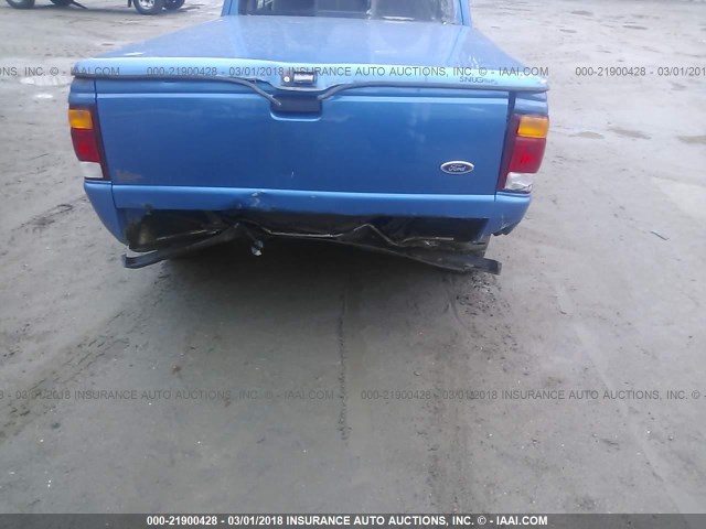 1FTZR15V4XPB22546 - 1999 FORD RANGER SUPER CAB BLUE photo 6