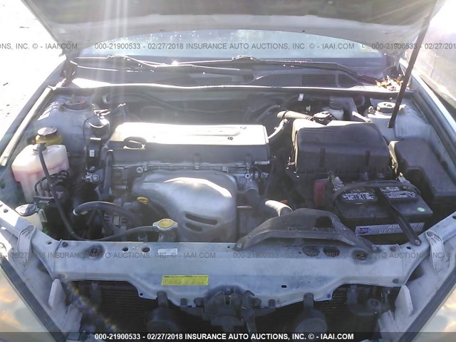 4T1BE32K75U574519 - 2005 TOYOTA CAMRY LE/XLE/SE ღია ლურჯი ფოტო 10