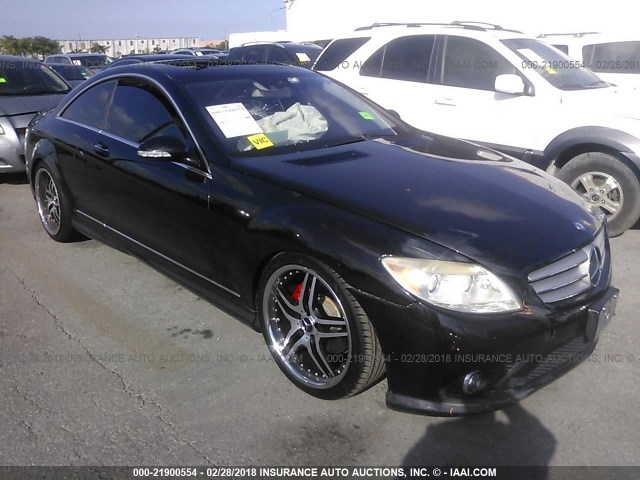 WDDEJ71X68A014844 - 2008 MERCEDES-BENZ CL 550 BLACK photo 1