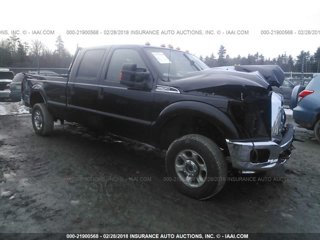 1FT7W2B63EEB72480 - 2014 FORD F250 SUPER DUTY BLACK photo 1