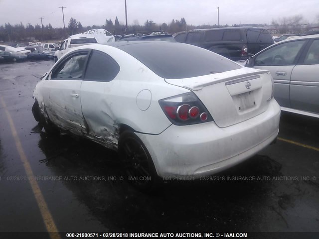 JTKDE167290300948 - 2009 TOYOTA SCION TC 白色 照片 3