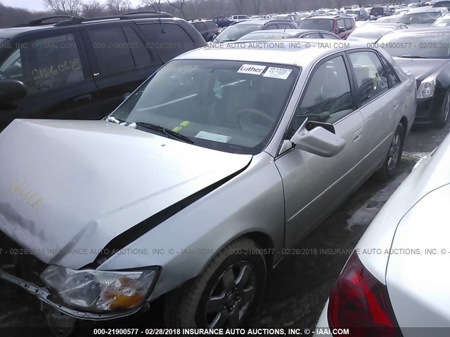 4T1BF28B71U147625 - 2001 TOYOTA AVALON XL/XLS SILVER photo 2