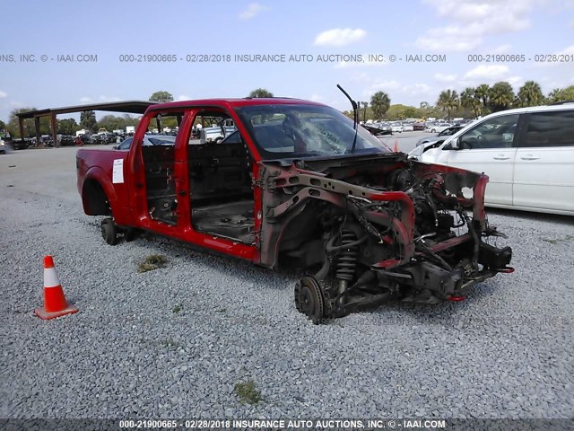 1FTFW1R64CFC62143 - 2012 FORD F150 SVT RAPTOR RED photo 1